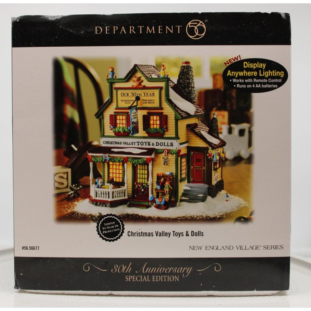 Dept 56 New England Village - Christmas Valley Toys & Dolls